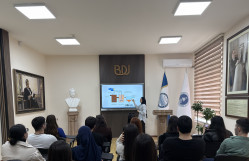 Tələbə Elmi Cəmiyyətinin (TEC) təşkilatçılığı ilə növbəti elmi seminar keçirilib