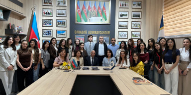 BDU tələbəsi Turqut Ansarinin "Qalibiyyət dastanı" kitabının təqdimat mərasimi