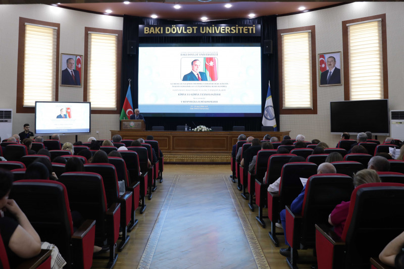 BDU-da “Kimya və kimya texnologiyası” mövzusunda V Respublika elmi konfransı