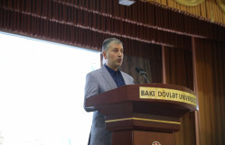 BDU-da WUF13 Festivalı çərçivəsində məlumatlandırma sessiyası keçirilib