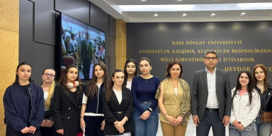 TƏLƏBƏLƏRİMİZ HEYDƏR ƏLİYEV MUZEYİNDƏ