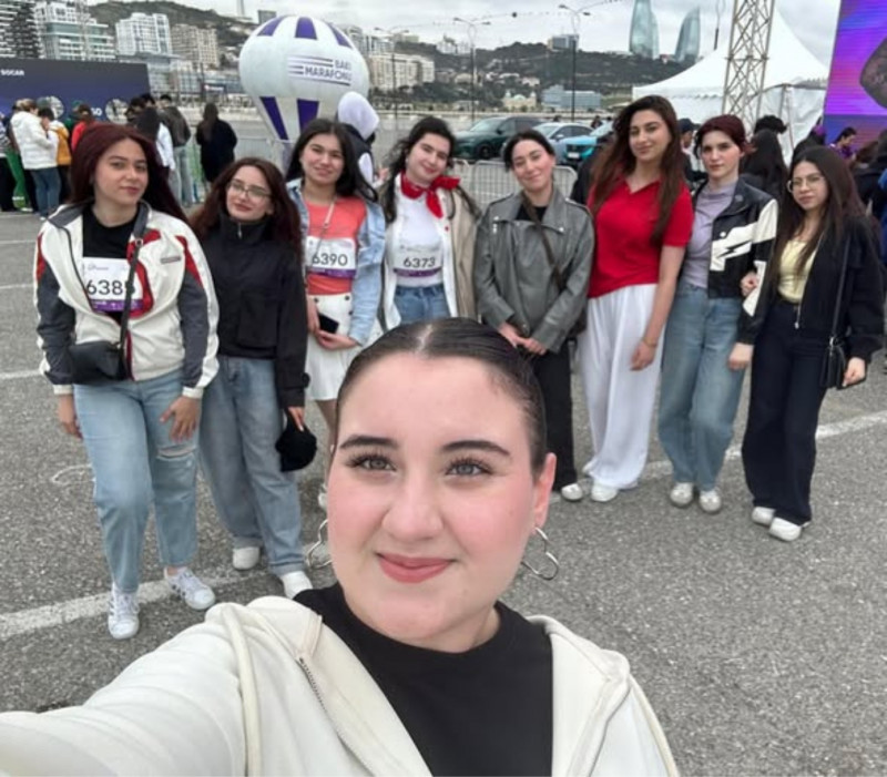 TƏLƏBƏLƏRİMİZ “BAKI MARAFONU 2026”DA