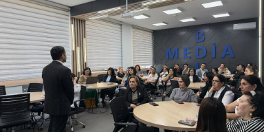 BDU-da “Elmi tədqiqatların dayanıqlı inkişafa töhfəsi” mövzusunda təlim keçirilib