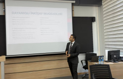 BDU-da “Elmi tədqiqatların dayanıqlı inkişafa töhfəsi” mövzusunda təlim keçirilib