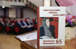Görkəmli şərqşünas alim, BDU-nun dosenti Əsmətxanım Məmmədovanın 85 illik  yubileyinə həsr olunmuş Respublika elmi konfransı