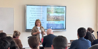 Tarix fakültəsində “Şuşa şəhərinin semantikası” mövzusunda elmi seminar keçirilib