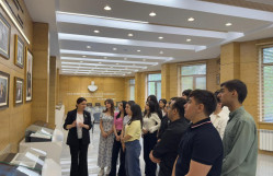 Tarix fakültəsinin I kurs tələbələri Heydər Əliyev Muzeyini ziyarət ediblər