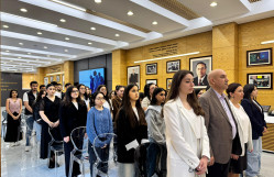 Bakı Dövlət Universitetində Ümummilli Lider Heydər Əliyevin anadan olmasının 103 illiyinə həsr olunmuş tədbir keçirilib