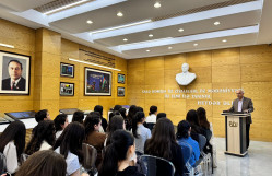 Bakı Dövlət Universitetində Ümummilli Lider Heydər Əliyevin anadan olmasının 103 illiyinə həsr olunmuş tədbir keçirilib