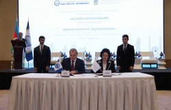 BDU ilə Azərbaycan Memarlıq və İnşaat Universiteti arasında əməkdaşlıq haqqında memorandum imzalanıb