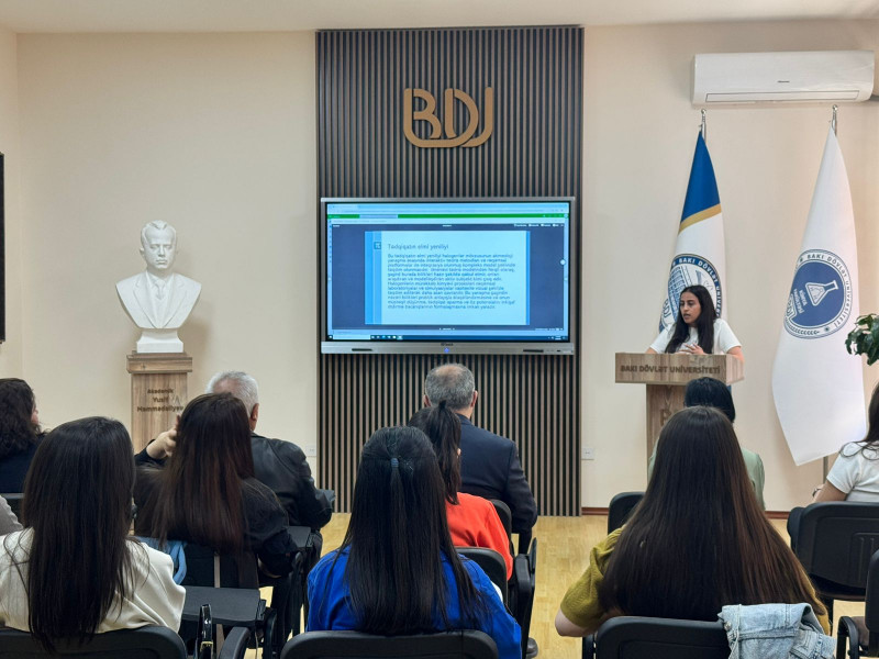 Qurbanlı Nərminin təqdimatında elmi seminar keçirildi