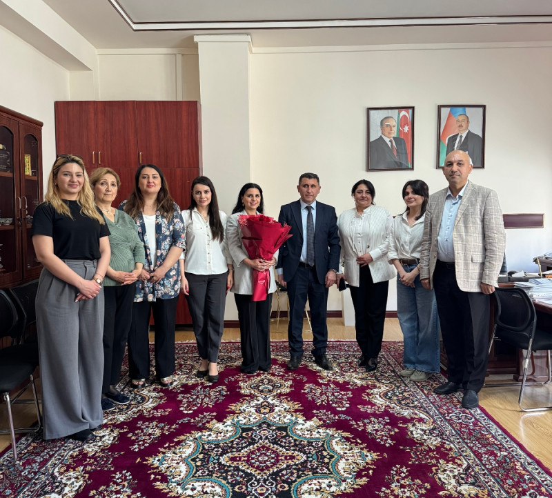 Kimya fakültəsinin tyutoru Kərimova Ellada xanımın kimya üzrə fəlsəfə doktoru elmi dərəcəsini almaq üçün dissertasiya işinin müdafiəsi keçirildi