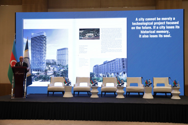 WUF13-ə həsr olunmuş “Urban Future – Gələcəyin şəhərləri” kitabının təqdimatı