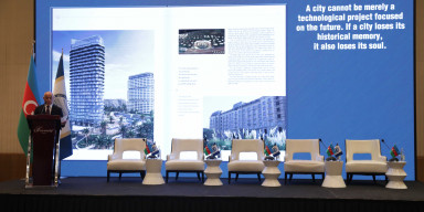 WUF13-ə həsr olunmuş “Urban Future – Gələcəyin şəhərləri” kitabının təqdimatı