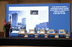 WUF13-ə həsr olunmuş “Urban Future – Gələcəyin şəhərləri” kitabının təqdimatı