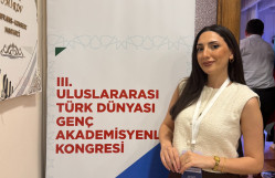 Tarix fakültəsinin müəllimi Günay Bayramova Mirzə-zadə “Türk Dünyası Gənc Akademiklərinin III Beynəlxalq Konqresində” iştirak etmişdir
