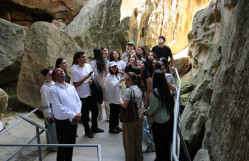 BDU-da və Qobustan Milli Tarix-Bədii Qoruğunda “Arxeoloji irs və muzeylər” mövzusunda silsilə elmi tədbirlər keçirilib