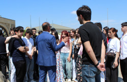 Ümummilli Lider Heydər Əliyevin anadan olmasının 103-cü ildönümü və “Şəhərsalma və Memarlıq ili”nə həsr olunmuş “Qala” Dövlət Tarix-etnoqrafiya Qoruğuna ekskursiya