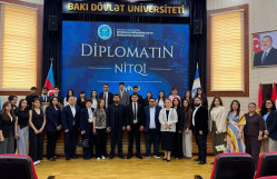 BDU-da “Diplomatın nitqi” layihəsi keçirilib