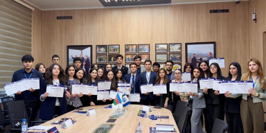 BDU-da Dünya İqtisadi Forumunun simulyasiya konfransı keçirilib