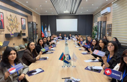 BDU-da Dünya İqtisadi Forumunun simulyasiya konfransı keçirilib
