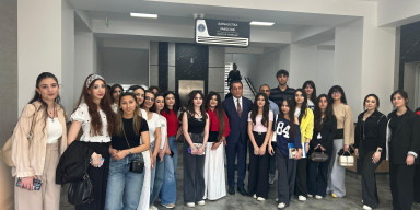 BDU-da “MediaPulse” təcrübə proqramının növbəti qonağı AzTV-nin sədr müavini Rafiq Həşimov olub
