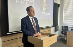 BDU-da “MediaPulse” təcrübə proqramının növbəti qonağı AzTV-nin sədr müavini Rafiq Həşimov olub