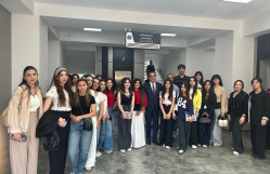 BDU-da “MediaPulse” təcrübə proqramının növbəti qonağı AzTV-nin sədr müavini Rafiq Həşimov olub