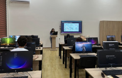 BDU-da “Rəqəmsal sənət” adlı süni intellekt sərgisi layihəsi çərçivəsində təlimlər