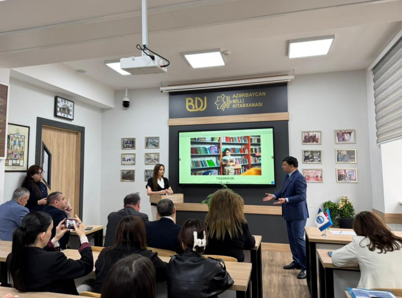 BDU-da elmi seminar: “Məktəb kitabxanaları və informasiya savadlılığı”