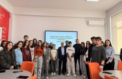Bakı Dövlət Universitetində (BDU) “BDU könüllüləri” təşkilatının təşəbbüsü ilə “Urban Talks” layihəsi çərçivəsində “Davamlı şəhər turizmi modelləri və Azərbaycanın kiçik tarixi şəhərlərinə inteqrasiyası” mövzusunda görüş keçirilib