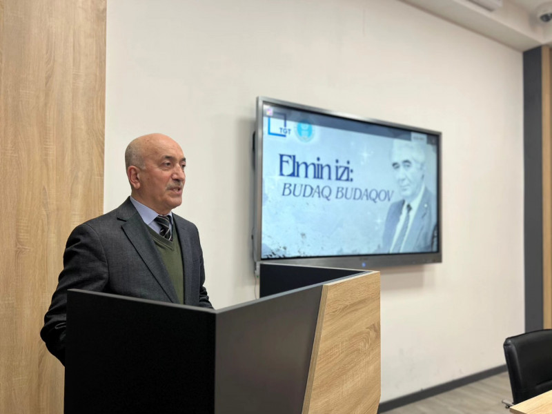 BDU Coğrafiya fakültəsində “Elmin izi ilə – Budaq Budaqov” tədbiri keçirilmişdir