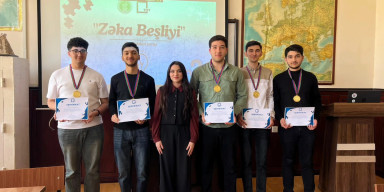 Bakı Dövlət Universitetinin (BDU) Coğrafiya fakültəsi Tələbə Gənclər Təşkilatının (TGT) təşkilatçılığı ilə “Zəka Beşliyi” adlı intellektual yarış keçirilib.