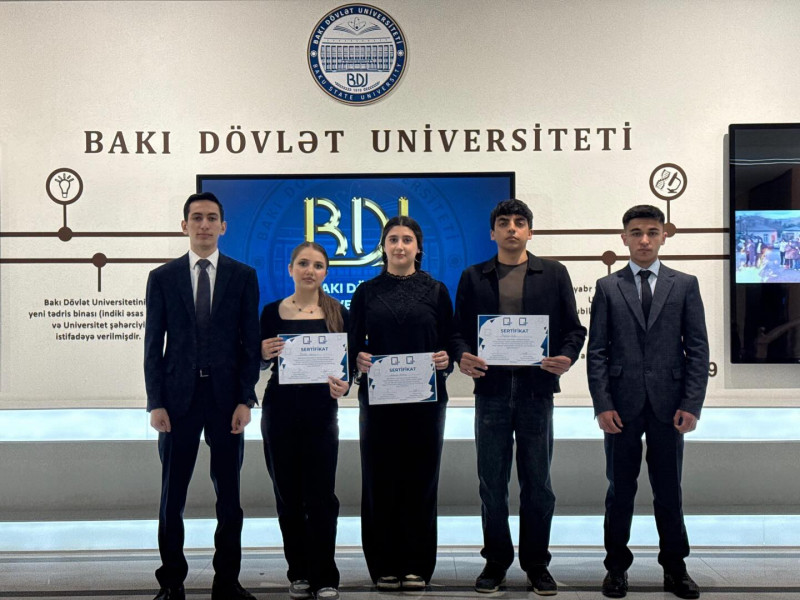 BDU Coğrafiya fakültəsi TGT və Bakı Avrasiya Kolleci TGT-nin təşkilatçılığı ilə “Beyin Arenası” intellektual yarışı keçirilib