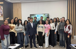 Bakı Dövlət Universitetinin Coğrafiya fakültəsi rəhbərliyi və Tələbə Gənclər Təşkilatının təşkilatçılığı ilə “Təbii Fəlakətlər: Tanı, anla, qarşısını al” adlı diskussiya keçirilib