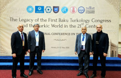 BDU-nun həmtəşkilatçılığı ilə Qazaxıstanda Birinci Bakı Türkoloji Qurultayına həsr olunmuş Beynəlxalq simpozium keçirilir