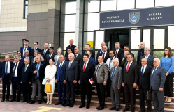 BDU-nun həmtəşkilatçılığı ilə Qazaxıstanda Birinci Bakı Türkoloji Qurultayına həsr olunmuş Beynəlxalq simpozium keçirilir