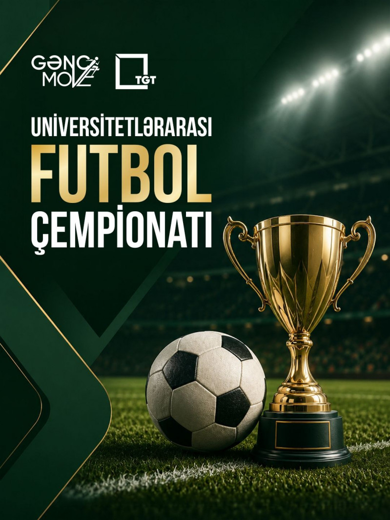 BDU TGT-nin təşkilatçılığı ilə universitetlərarası futbol çempionatı keçiriləcək