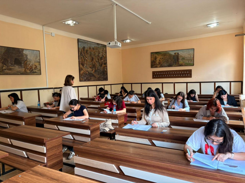 BDU-da ali məktəb tələbələri arasında Fizika, Riyaziyyat, Kimya, Biologiya və Coğrafiya fənləri üzrə IV Respublika Olimpiadası keçirilib