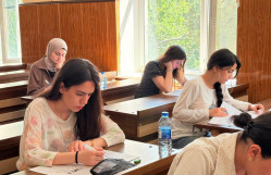 BDU-da ali məktəb tələbələri arasında Fizika, Riyaziyyat, Kimya, Biologiya və Coğrafiya fənləri üzrə IV Respublika Olimpiadası keçirilib