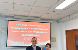Jurnalistika fakültəsinin müəllimləri Çində “Təhsildə innovasiyalar və süni intellekt” mövzusunda  beynəlxalq təlimdə iştirak ediblər