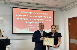 Jurnalistika fakültəsinin müəllimləri Çində “Təhsildə innovasiyalar və süni intellekt” mövzusunda  beynəlxalq təlimdə iştirak ediblər