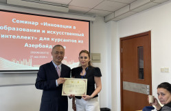 BDU əməkdaşları Çində beynəlxalq təlim-seminarda iştirak ediblər