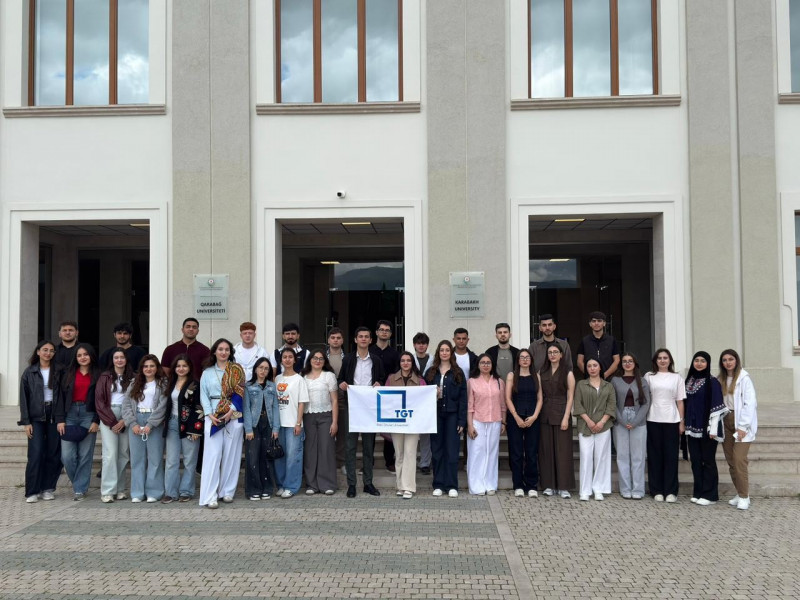 BDU TGT-nin üzvləri Qarabağ Universitetini ziyarət ediblər