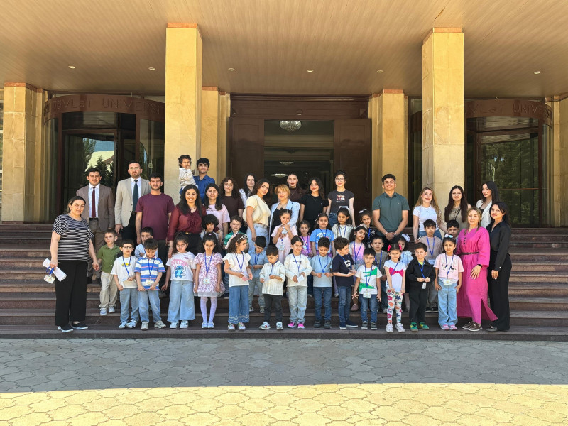 “Şəms” uşaq bağçasının kollektivi BDU-da