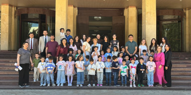 “Şəms” uşaq bağçasının kollektivi BDU-da