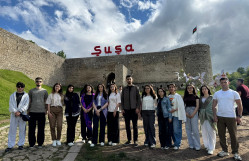 Kimya fakültəsinin tələbələri Xankəndi və Şuşa şəhərlərinə təşkil olunan ekskursiyada fəal iştirak ediblər