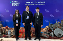 BDU “Bakı Enerji Həftəsi” çərçivəsində innovativ layihə ilə təmsil olunub