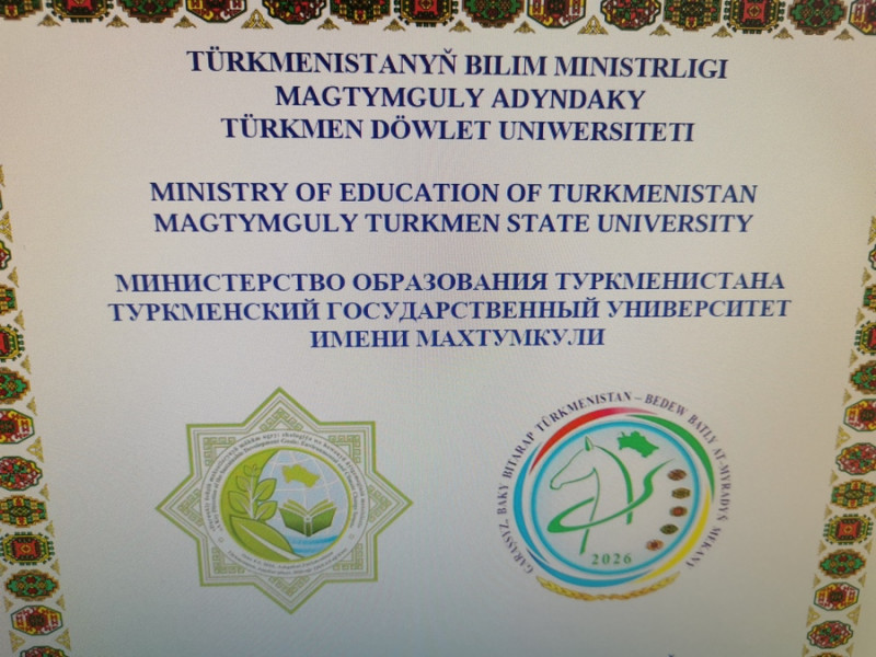 Jurnalistika fakültəsinin dekan müavini Türkmənistanda keçirilən beynəlxalq konfransda  məruzə ilə çıxış edib