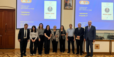 "Cümhuriyyəti Yaşadanlar: Nəsiman Yaqublu" kitabının təqdimatı keçirilib